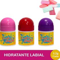 Kit C/ 3 Protetores Labial Chiclé - Hidratante Laby 3,5g