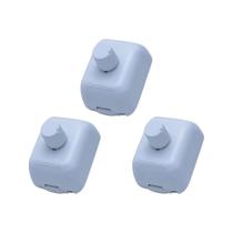 Kit C/3 - Qualitronix Controle Vent/Dimmer Sobrepor-Qv39