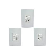 Kit C/3 - Qualitronix Controle Vent/Lamp 2 Lampada-Qv372