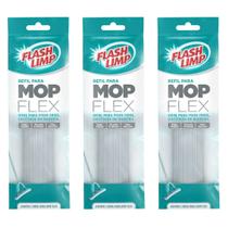 Kit c/3 Refil para Mop Flex PVA Limpa Lava e Seca Flash Limp RMOP7092