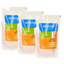 Kit c/3 Refil Sabonete Líquido de Glicerina Granado Bebê Camomila 250ml