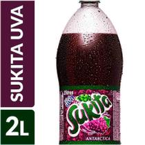 Kit c/ 3 Refrigerante de Uva Sukita Pet 2 Litros