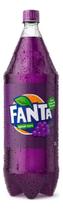 Kit c/ 3 Refrigerante Fanta Uva Pet 2 Litros