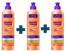 kIT c/ 3 Relaxante Natural Redutor de Volume Capicilin 300 ml kIT c/ 3 Relaxante Natural Redutor de Volume Capicilin 300 ml