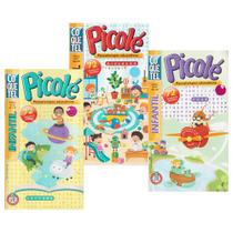 Kit C/3 Revista Passatempo Infantil Picolé Jogos e Atividades Para Crianças