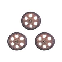 Kit C/3 - Roda Para Carrinho Feira Pc Kit C/3 - Roda Para Carrinho Feira Pc