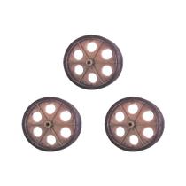 Kit C/3 - Roda Para Carrinho Feira Pc Kit C/3 - Roda Para Carrinho Feira Pc