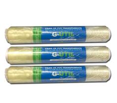 Kit c/ 3 Rolos de Papel Filme de PVC 0,28x100MT