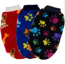 Kit C/3 Roupinhas Soft Inverno Cores Diversas Para Cachorro Nº03