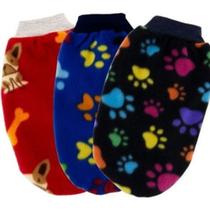 Kit C/3 Roupinhas Soft Inverno Cores Diversas Para Cachorro Nº09 - BILLYPETS