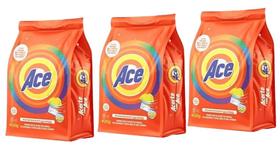 Kit C/3 Sabão Em Pó Ace 800g