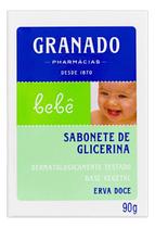 Kit c/ 3 Sabonete Glicerina Bebe Ervadoce 90g
