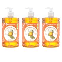 Kit c/3 Sabonete Líq.Premisse Flor de Laranjeira Soft 1L