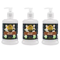 Kit c/3 Sabonete Líquido 500ml Premisse Flor de Algodão