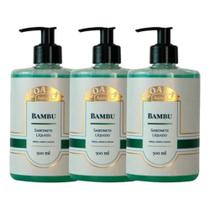 Kit C/3 Sabonete Liquido Coala Bambu 500ml