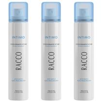 Kit c/3 Sabonete Líquido Intimo Feminino Racco 210ml