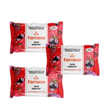 Kit c/ 3 Sabonetes em Barra Frutas Vermelhas Farnese 85g