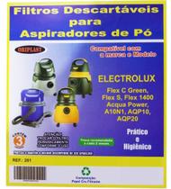 Kit c/3 Sacos Descartáveis Aspirador Electrolux Flex