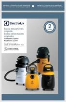 Kit c/ 3 Sacos Originais p/ Aspiradores Electrolux: A20 Novo, GT 3000, GT30N (CSE20)