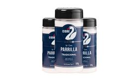 Kit c/ 3 Sal Grosso Tipo 1 Parrilla Cisne Tradicional - 500g