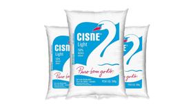 Kit c/ 3 Sal Refinado Cisne Light Menos Sódio 500g Kit c/ 3 Sal Refinado Cisne Light Menos Sódio 500g