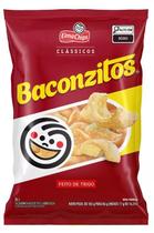 Kit c/ 3 Salgadinho Baconzitos De Trigo Elma Chips Pacote