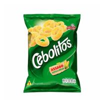 Kit c/ 3 Salgadinho Cebola Elma Chips Cebolitos 91G