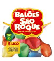 Kit c/ 3 Sao Roque Balao 5 50und Liso Kit c/ 3 Sao Roque Balao 5 50und Liso