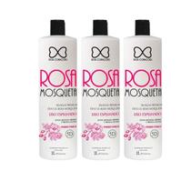 Kit C/3 Selagem Premiun Rosa Mosqueta Dois Corações 1L