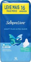 Kit c/ 3 Sempre Livre Absorvente Externo Plus Suave 16un