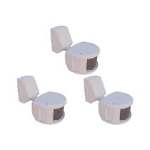 Kit C/3 - Sensor Exatron Parede Articulavel Externo Lesfe... Kit C/3 - Sensor Exatron Parede Articulavel Externo Lesfe...