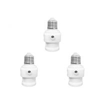 Kit C/3 - Sensor Fotocelula Com Soquete E-27 Qualitronix ...