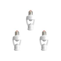 Kit C/3 - Sensor Presenca Exatron C/Soquete E-27 Xc Bivolt Kit C/3 - Sensor Presenca Exatron C/Soquete E-27 Xc Bivolt