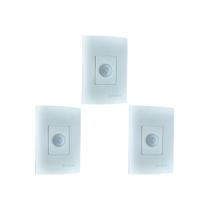 Kit C/3 - Sensor Presenca Qualitronix Emb C/Foto Qi2M Kit C/3 - Sensor Presenca Qualitronix Emb C/Foto Qi2M