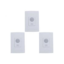 Kit C/3 - Sensor Presenca Qualitronix Emb C/Foto Qi6M