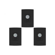 Kit C/3 - Sensor Qualitronix Parede Embutir Foto 180 Com... Kit C/3 - Sensor Qualitronix Parede Embutir Foto 180 Com...