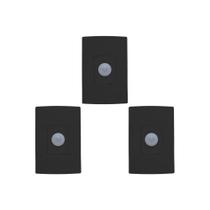 Kit C/3 - Sensor Qualitronix Parede Embutir Foto 180 Pre... Kit C/3 - Sensor Qualitronix Parede Embutir Foto 180 Pre...