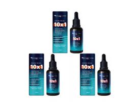 Kit C/3 Sérum 10 Em 1 Resveratrol Niacinamida Anti Idade