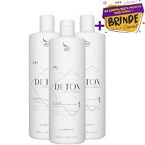 Kit C/3 Shampoo Zap Anti Resíduos Detox Limpeza Intensa 500ml Original! Kit C/3 Shampoo Zap Anti Resíduos Detox Limpeza Intensa 500ml Original!