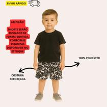 Kit c/3 shorts tactel infantil menino juvenil estampado e liso misto praia verao Kit c/3 shorts tactel infantil menino juvenil estampado e liso misto praia verao