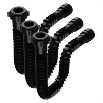 Kit C/ 3 Sifão Sanfonado Universal Pvc Reforçado Astra - Preto Kit C/ 3 Sifão Sanfonado Universal Pvc Reforçado Astra - Preto
