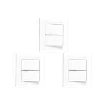 Kit C/3 - Sistema X Peesa Alfa Espelho Placa 4X2 2Ret.P3205 Kit C/3 - Sistema X Peesa Alfa Espelho Placa 4X2 2Ret.P3205