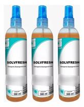 Kit C/3 Solvfresh Detergente Desengordurante Spartan 300ml