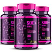 KIT C/ 3 SOU + BIOS PITAYA C/ VIT C e ZINCO 60 CÁPS MUWIZ