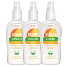 Kit C/3 Spray Clareador Phytoervas Capilar Sun-In 120ml