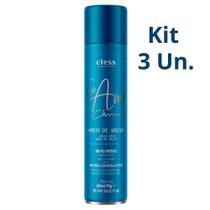 Kit C/3 Spray De Brilho Argan Eu Amo Charming 300Ml - Cless