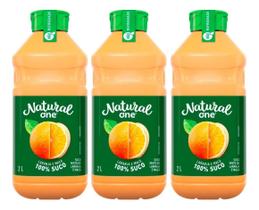 Kit C/3 Suco Natural One Laranja E Maçã 2l
