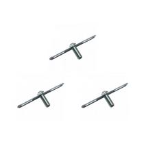 Kit C/3 - Suporte Travessa Marcai Para Lustre Com Nipel - Cl