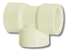 Kit c/ 3 Te Roscavel 1 / 2 Polegada Amanco Branco