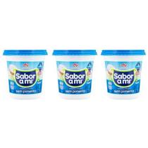 Kit C/3 Tempero Completo S/ Pimenta Sabor Ami 1kg Ajinomoto